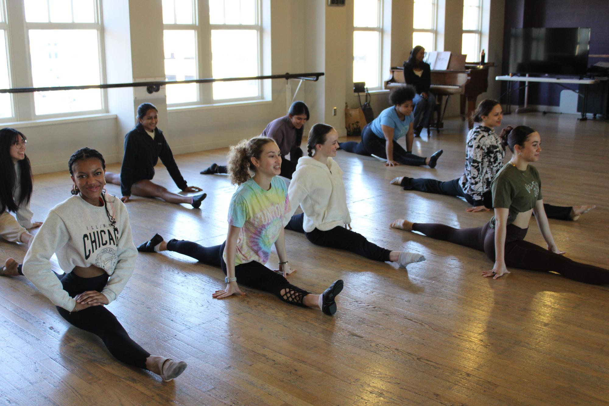 Students in Dance Class